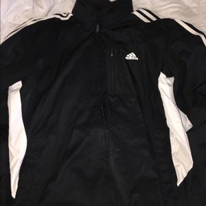 Adidas windbreaker track suit